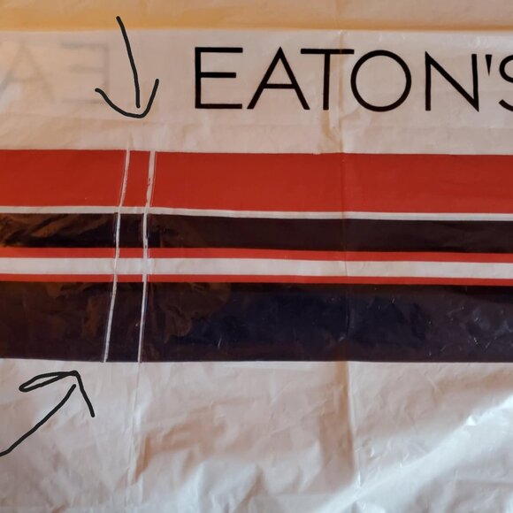 Lot of 4 Mixed Vintage Eaton’s Department Store Shopping Bags c 1970s/80s/90s - Picture 10 of 10